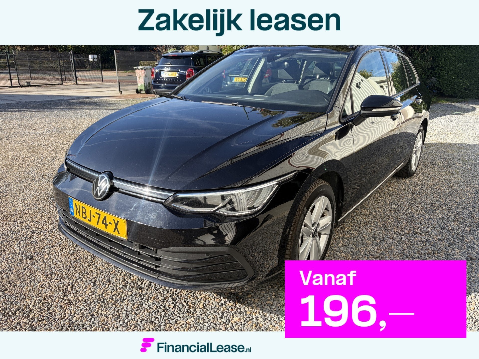 Volkswagen Golf Variant 8 1.0 eTSI Life Business DSG BTW in, Dealer onderhouden, Stof, Gebruikt, 150 pk