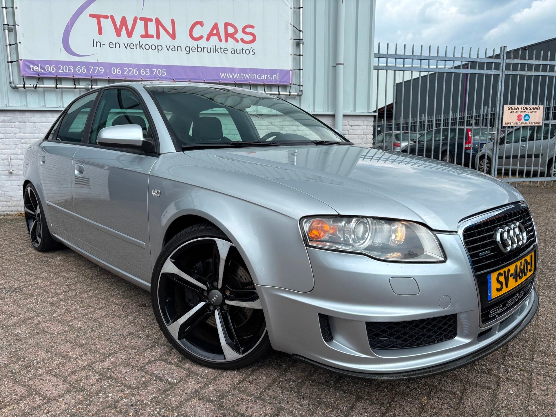 Audi A4 2,0 TFSI 220PK DTM QUATTRO NAVI ALCANTARA XENON, Automatische klimaatregeling, Gebruikt, Zwart, 1984 cc