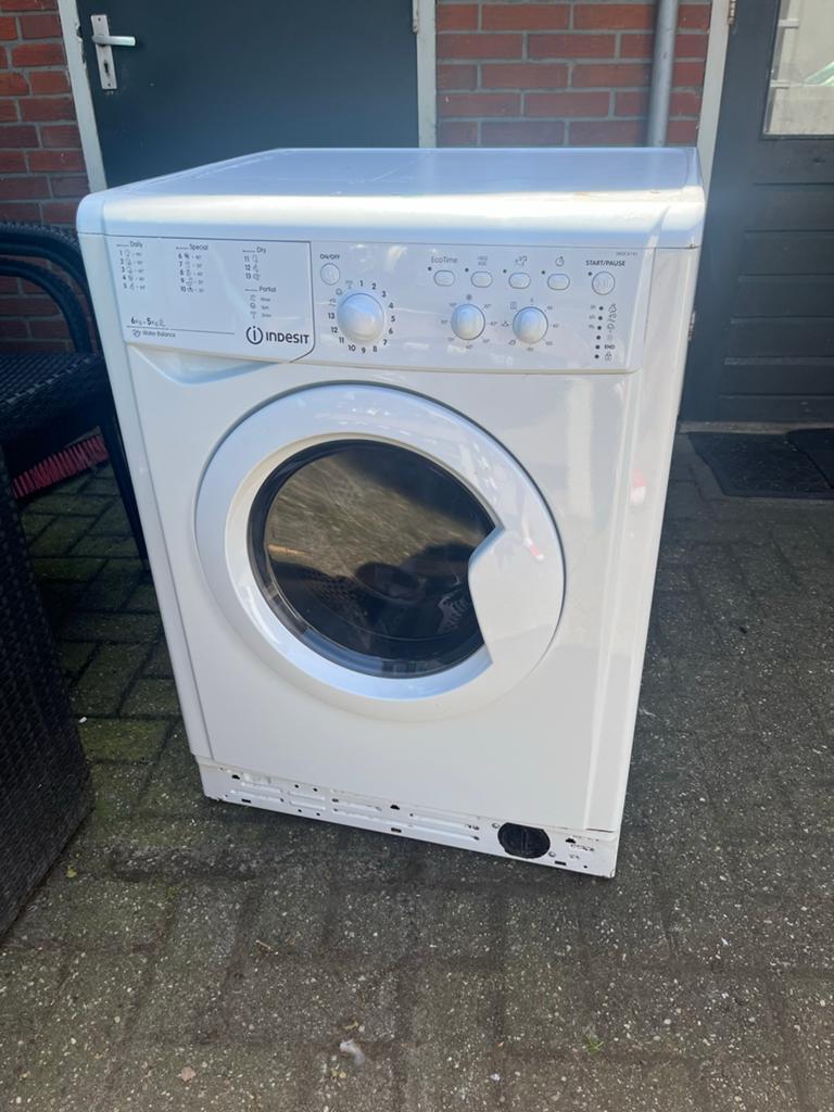 Indesit Wasmachine 1400rpm - Voorlader, Ophalen, Gebruikt, Voorlader, 85 tot 90 cm