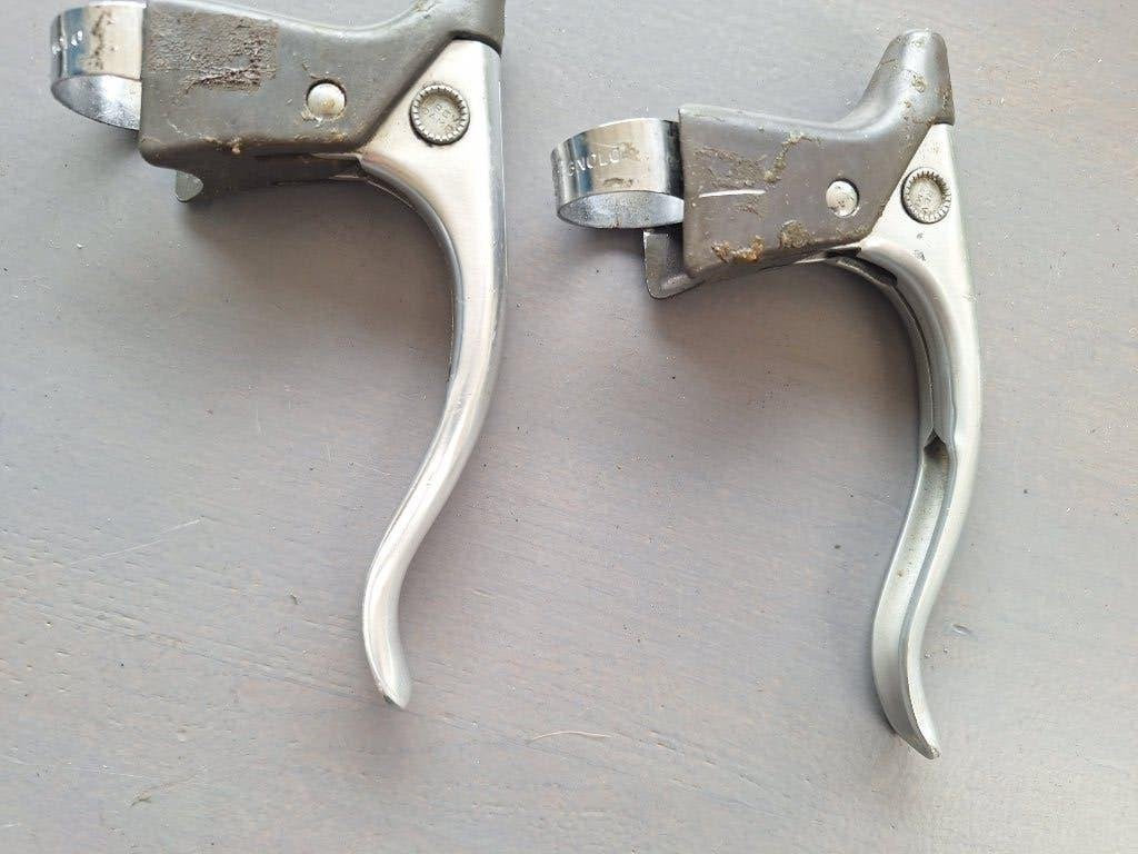 Campagnolo remhendels, retro/vintage, Ophalen of Verzenden, Zo goed als nieuw, Overige typen, Campagnolo