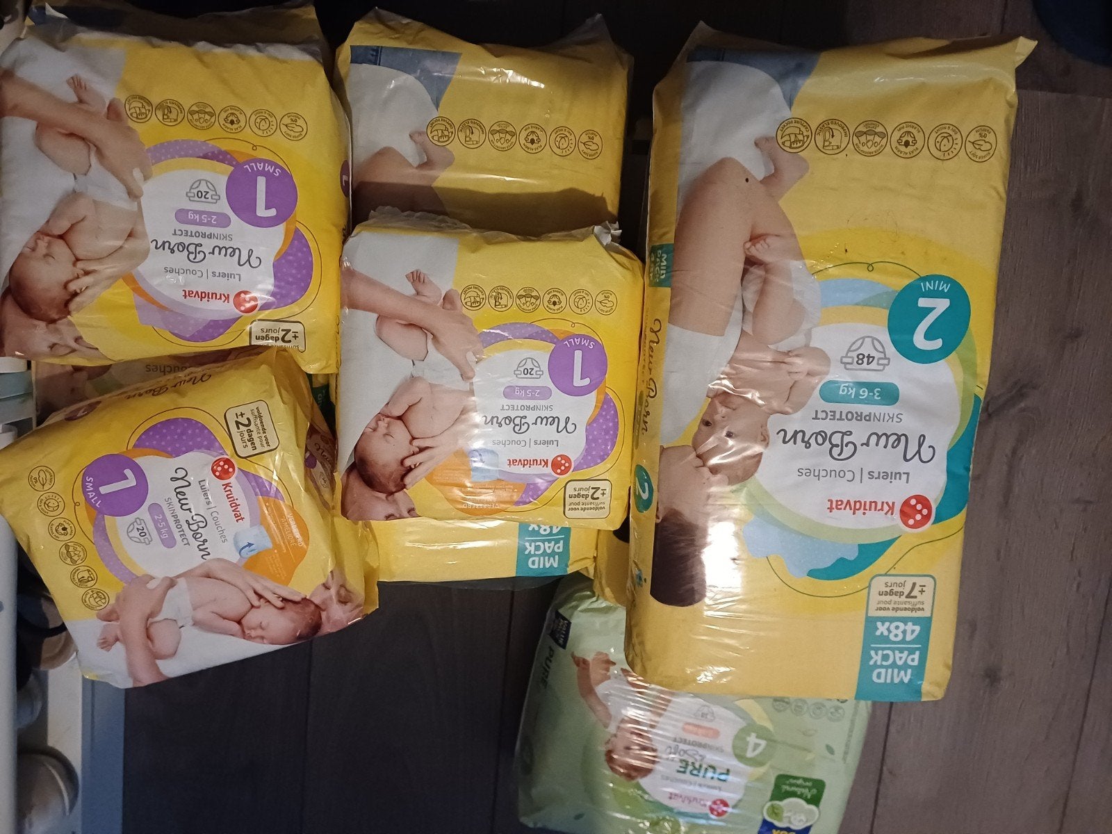 Kruidvat New Born Luiers - Diverse Maten, Ophalen of Verzenden, Nieuw