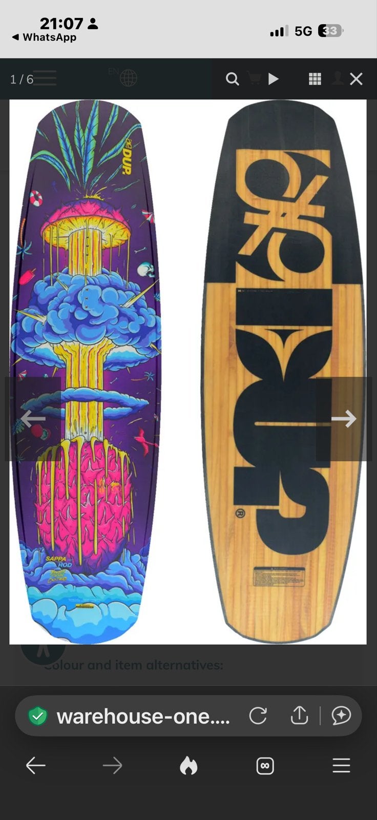 DUP Sapparod Pro 156 Wakeboard - Goede Staat, Ophalen of Verzenden, Gebruikt, Board