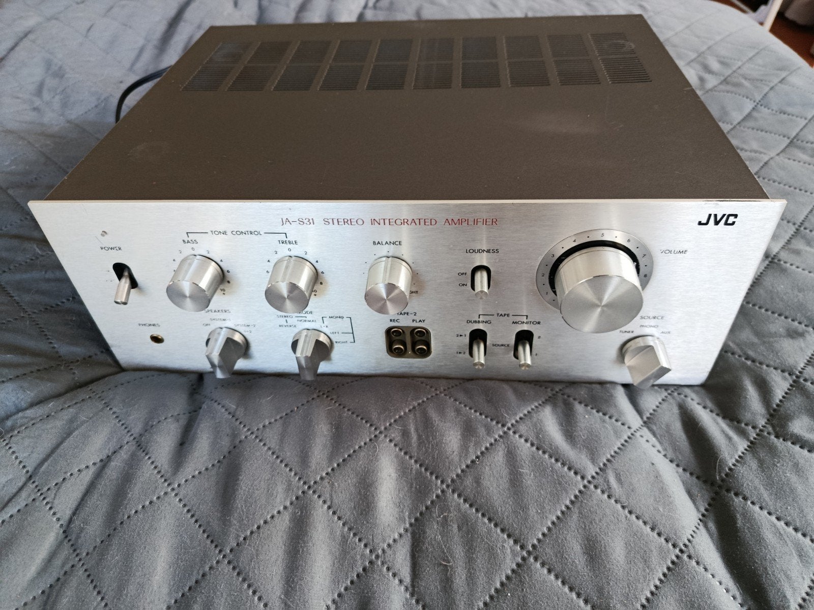 JVC JA-S31 versterker vintage, Ophalen of Verzenden, JVC