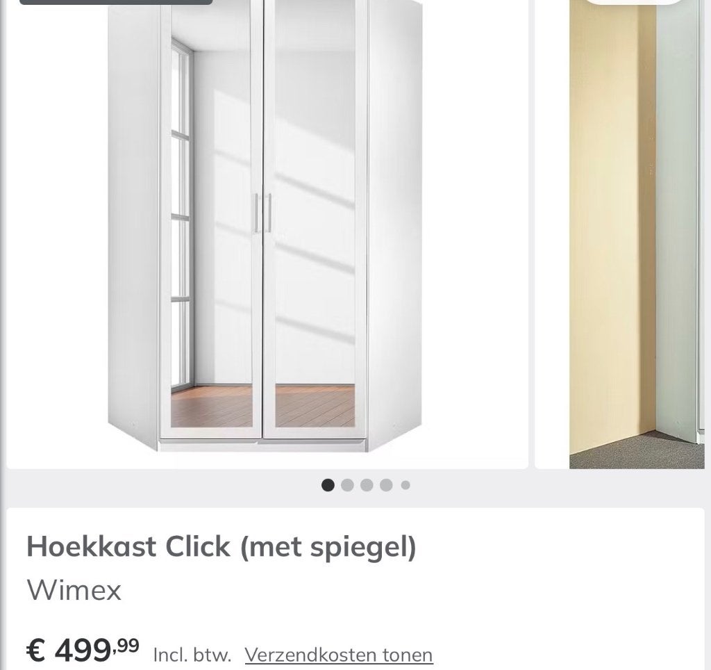 Hoekkast, Ophalen