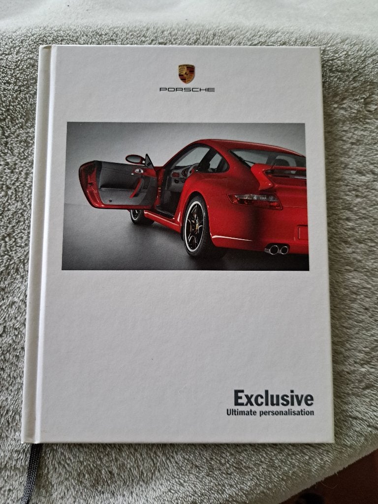Showroombrochure Porsche, Eén stripboek, Ophalen of Verzenden, Zo goed als nieuw