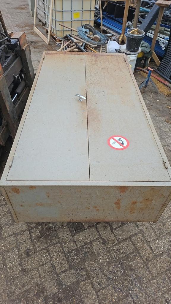 Werkplaatskast, Ophalen
