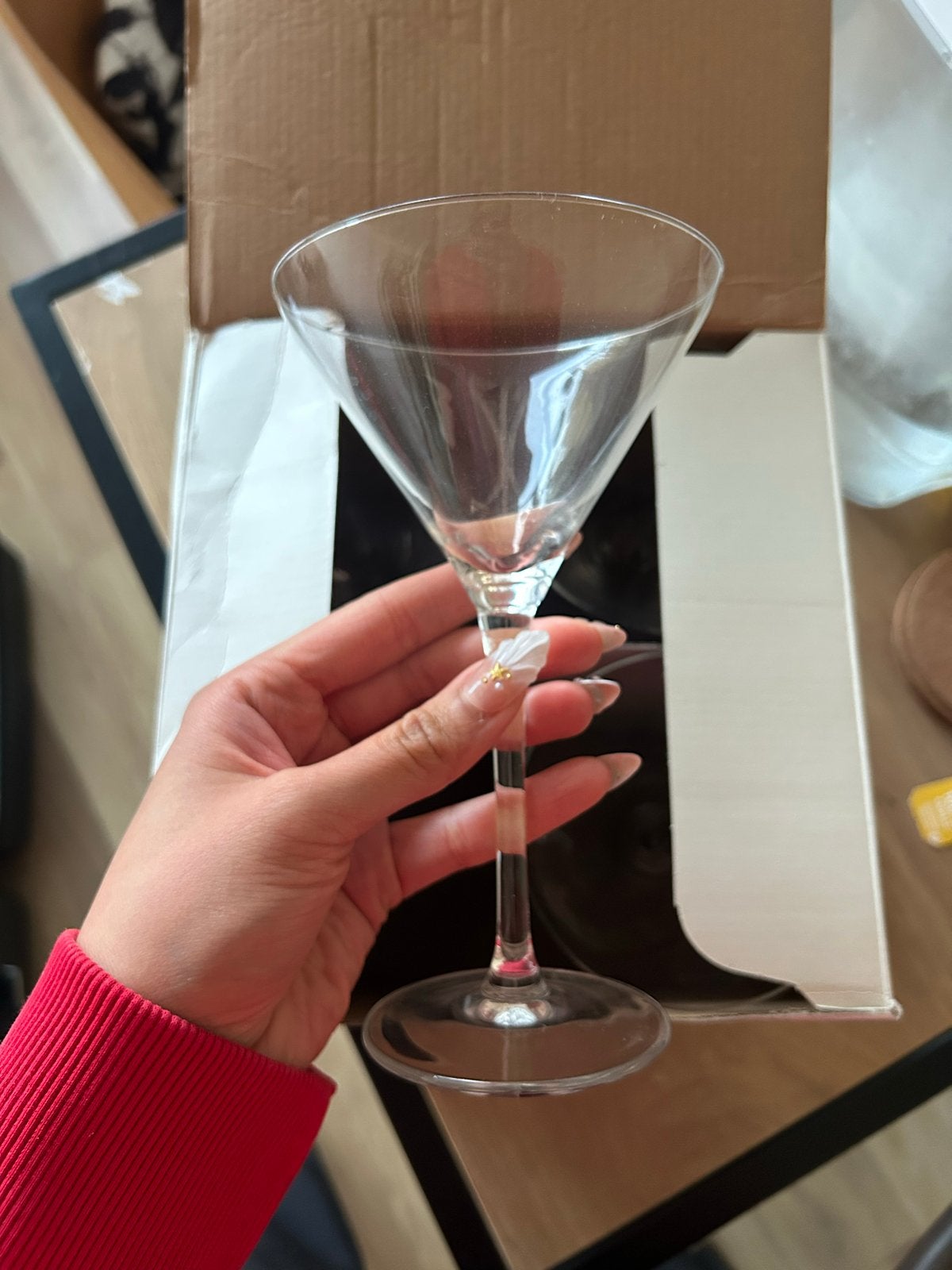 Royal Leerdam Martini glazen - set van 4, Ophalen, Zo goed als nieuw, Overige merken, Glas