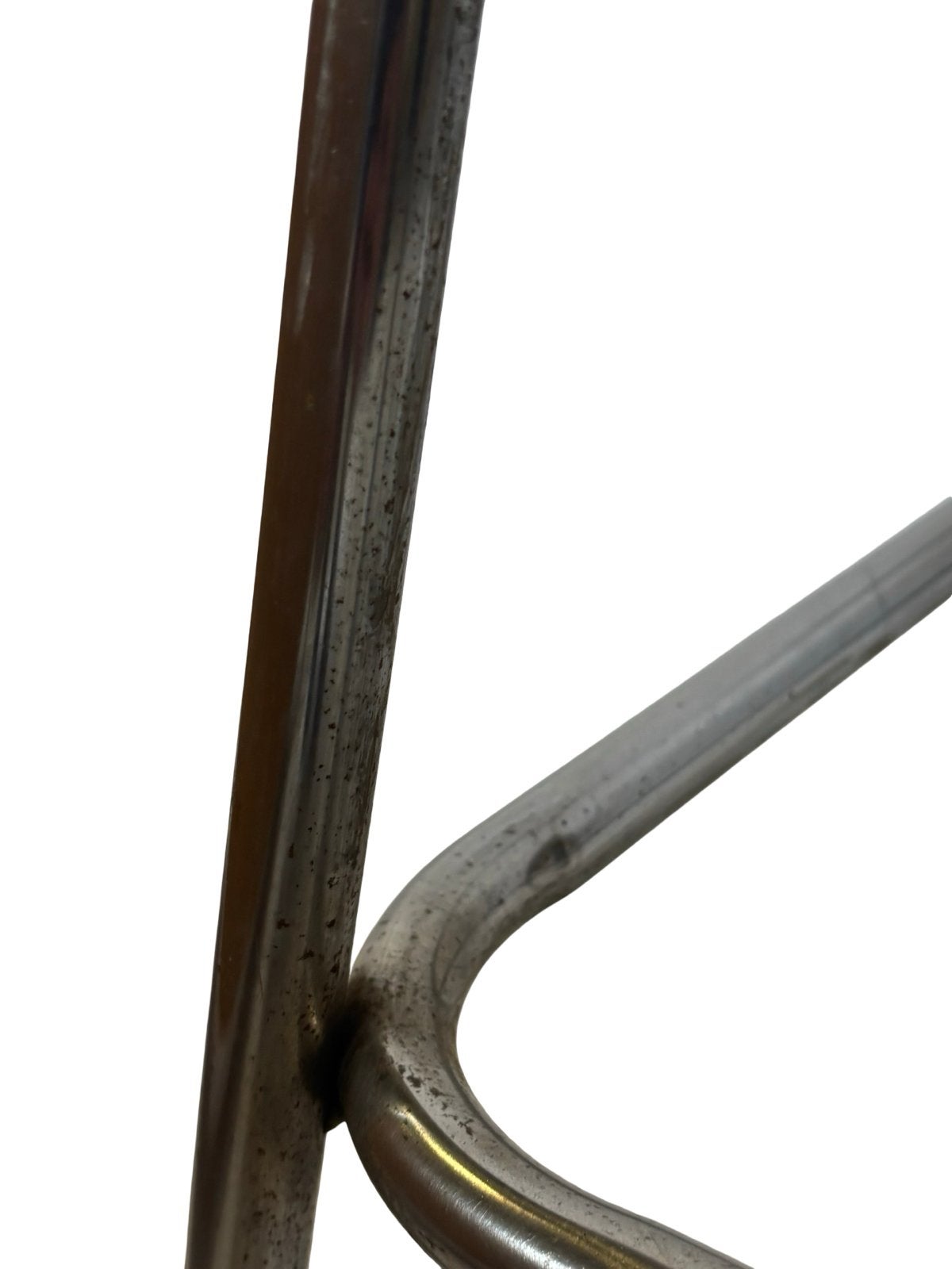 Vintage barkruk Charlotte Perriand 'Les Arcs' design, Gebruikt, Bruin, Vintage, Vintage