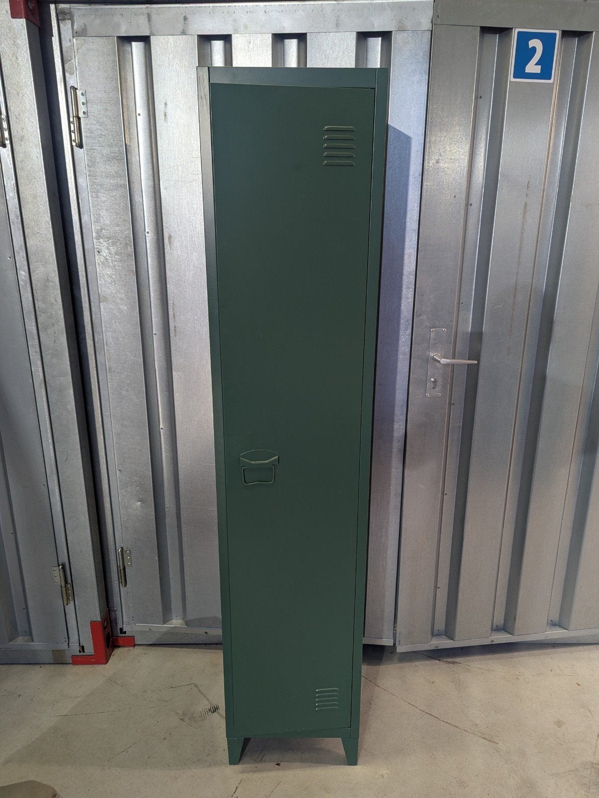 Stalen locker / opbergkast - 180x38x38 cm, Ophalen, Zo goed als nieuw, Industrieel