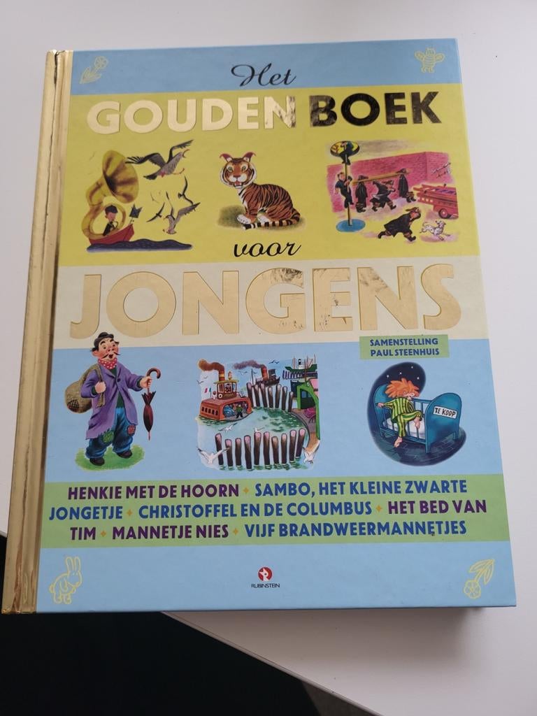 Het Gouden Boek voor Jongens - Klassieke Verhalenbundel, Ophalen of Verzenden, Gelezen, Paul Steenhuis (samenstelling), Sprookjes
