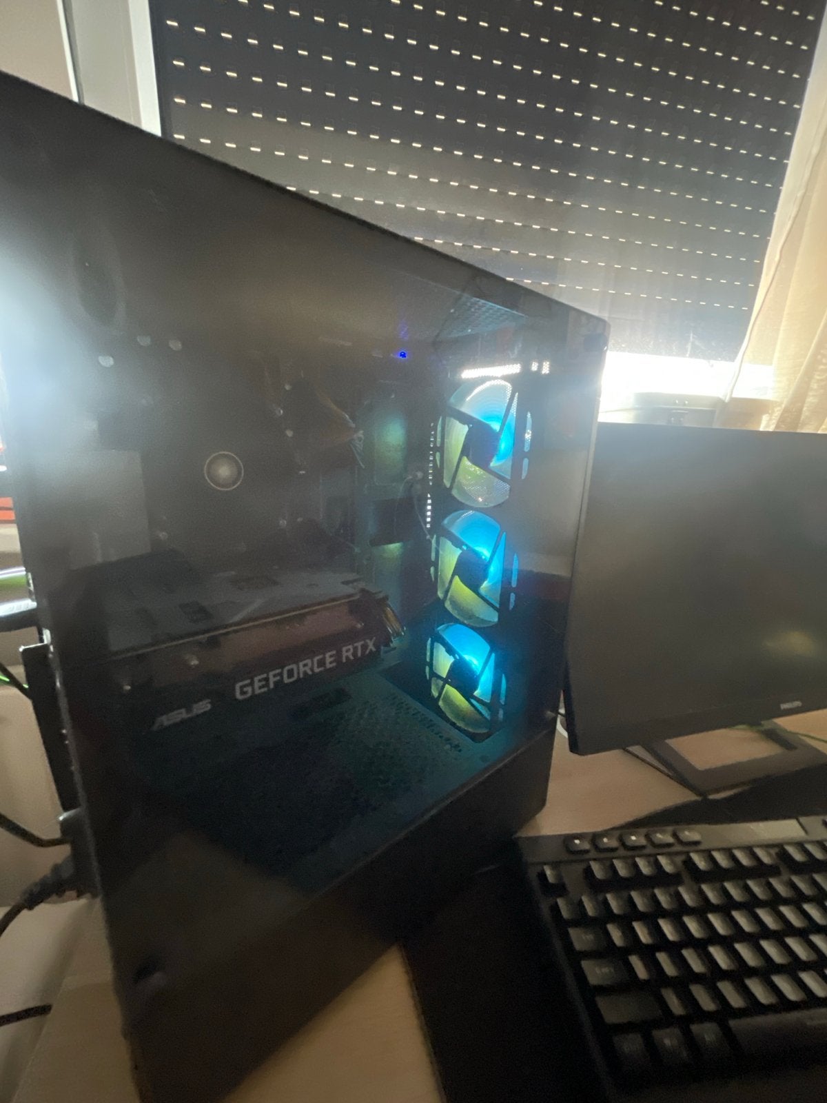 Gaming PC met RTX 3060, i7-10700F en 400GB SSD, 2 tot 3 Ghz, Ophalen of Verzenden, Zo goed als nieuw, Gaming