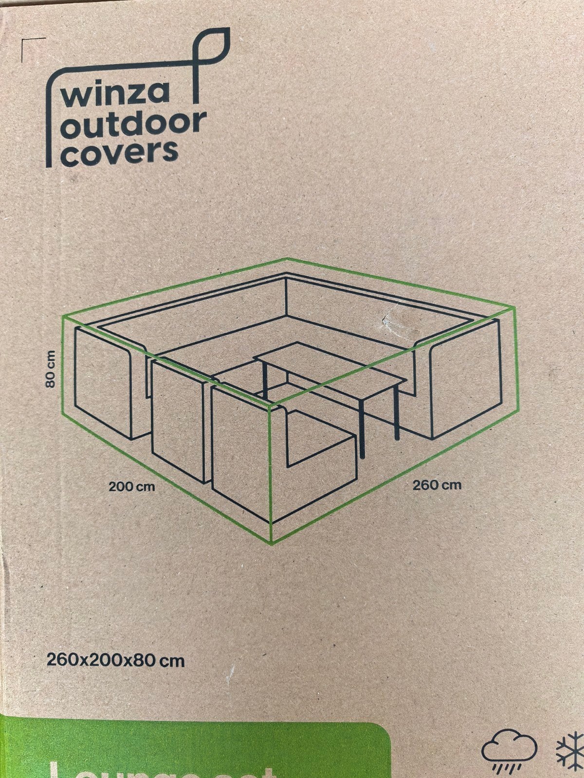 Nieuwe loungeset cover - Winza Outdoor Covers, Ophalen, Nieuw, Loungeset