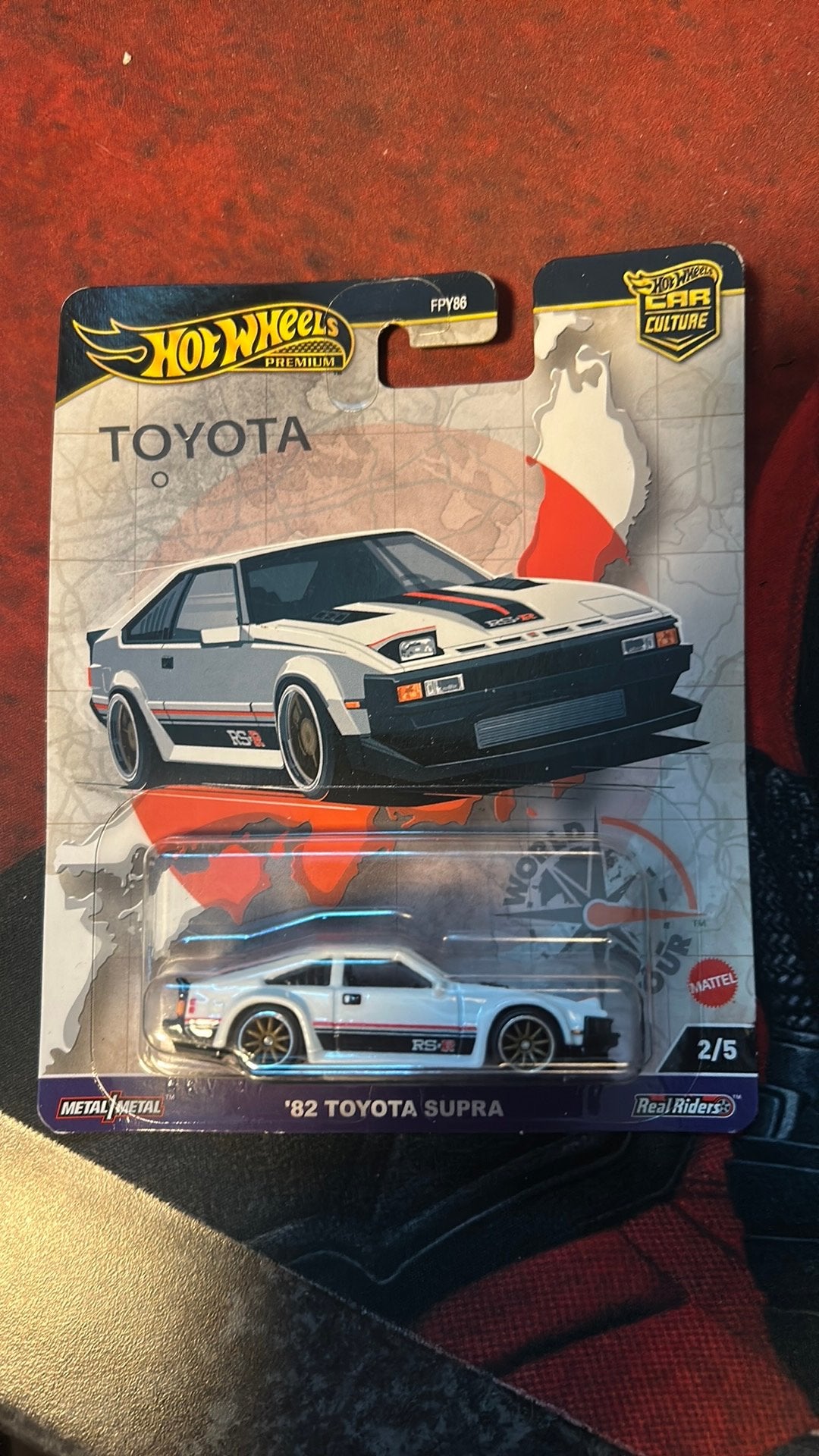 ‘82 Toyota Supra, Ophalen, Auto