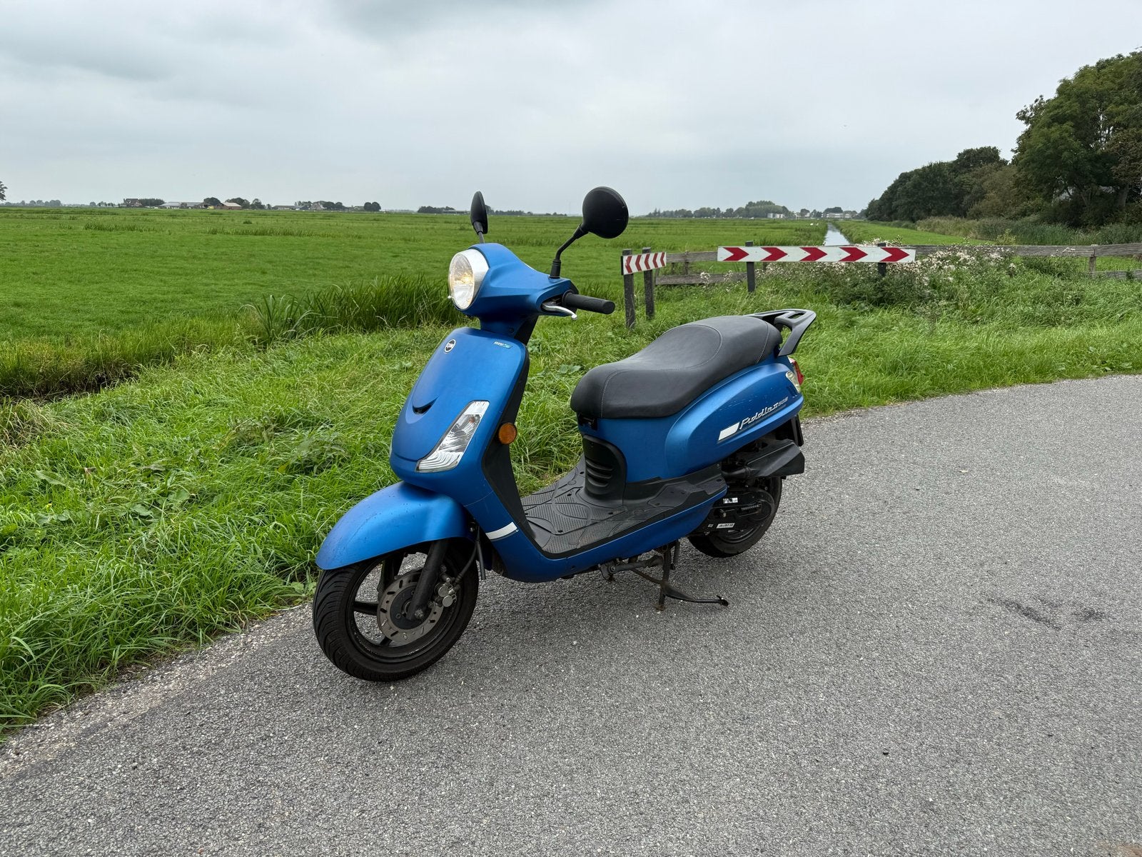 SYM Fiddle II 2021 - Blauw - 9824 km - Snorscooter, Gebruikt, Sym, Sym, Sym