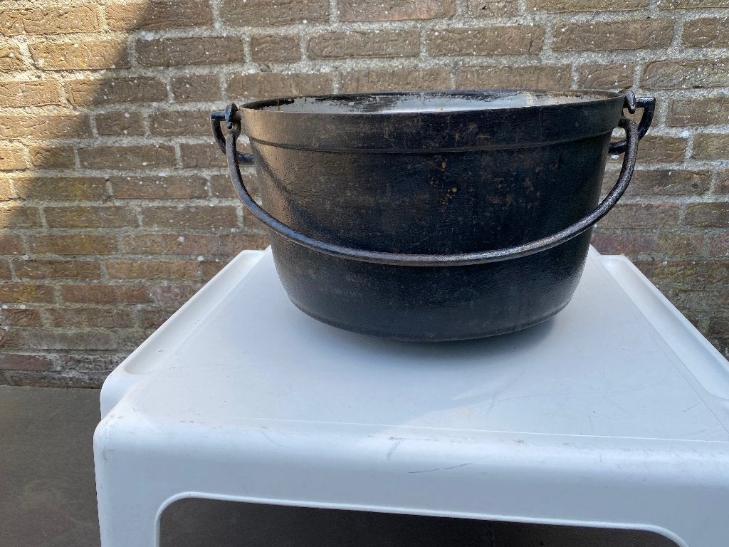 Gietijzeren Ketel/Pan.  Antiek, Antiek en Kunst, Ophalen of Verzenden