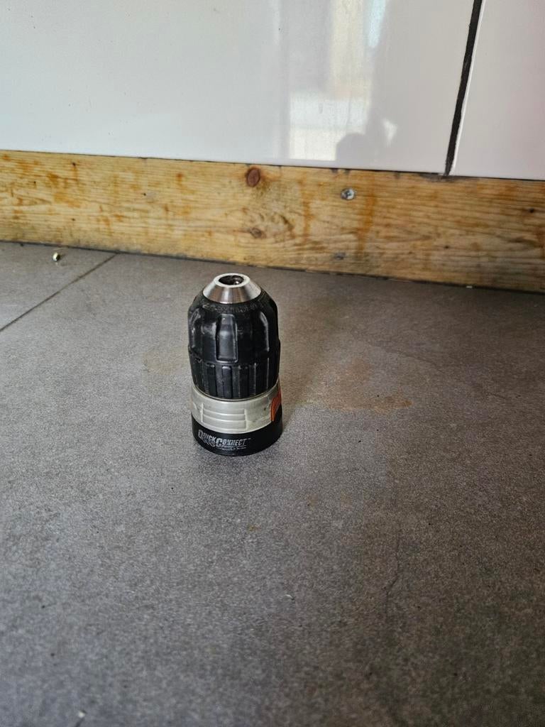 Boorkop met Quick Change systeem, Ophalen