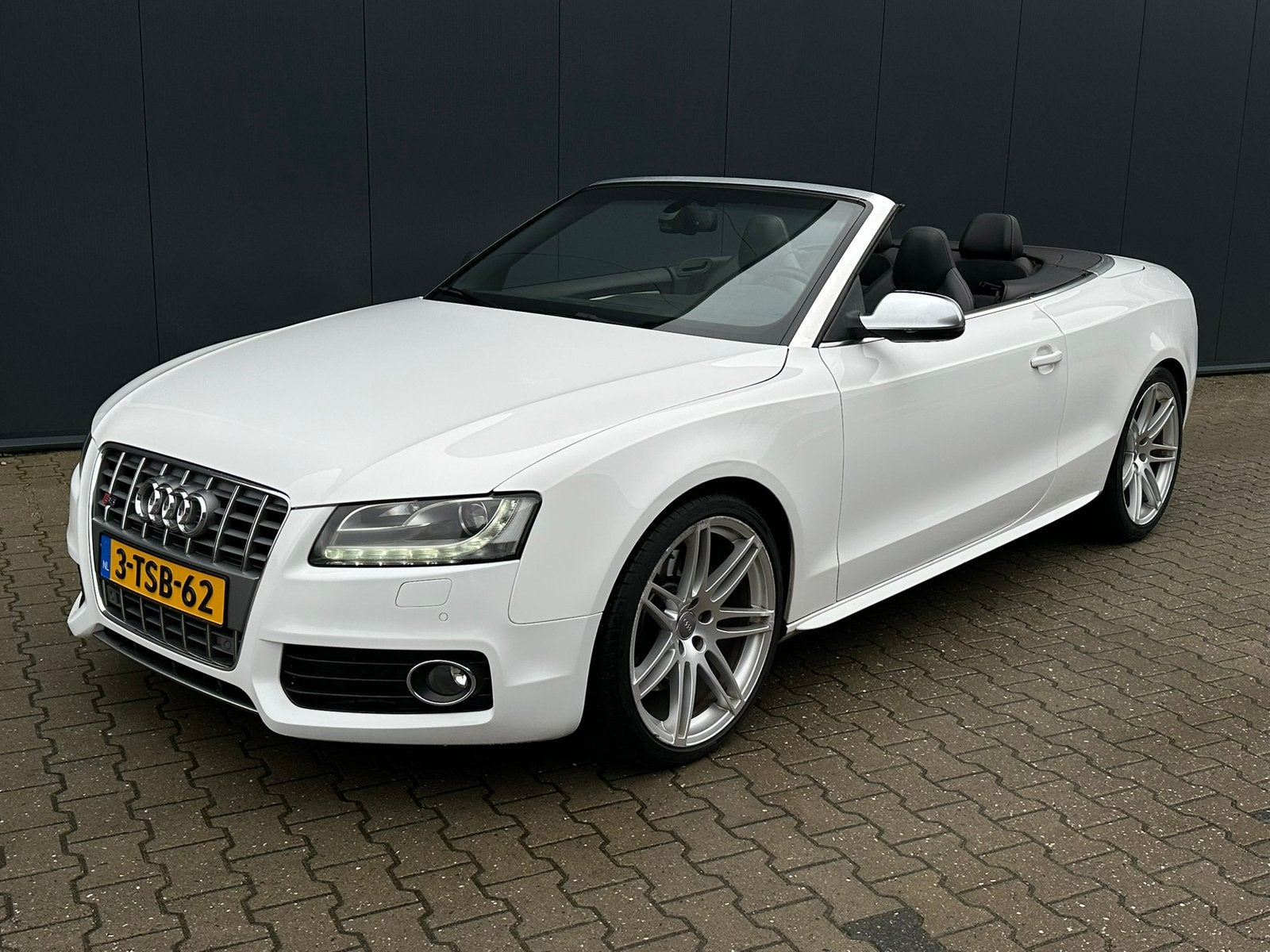 AUDI S5 CABRIO 3.0TFSI QUATTRO|333 PK |AUTOMAAT |TOPSTAAT, Auto's, Audi, Automaat, Euro 5, Zwart, 2995 cc