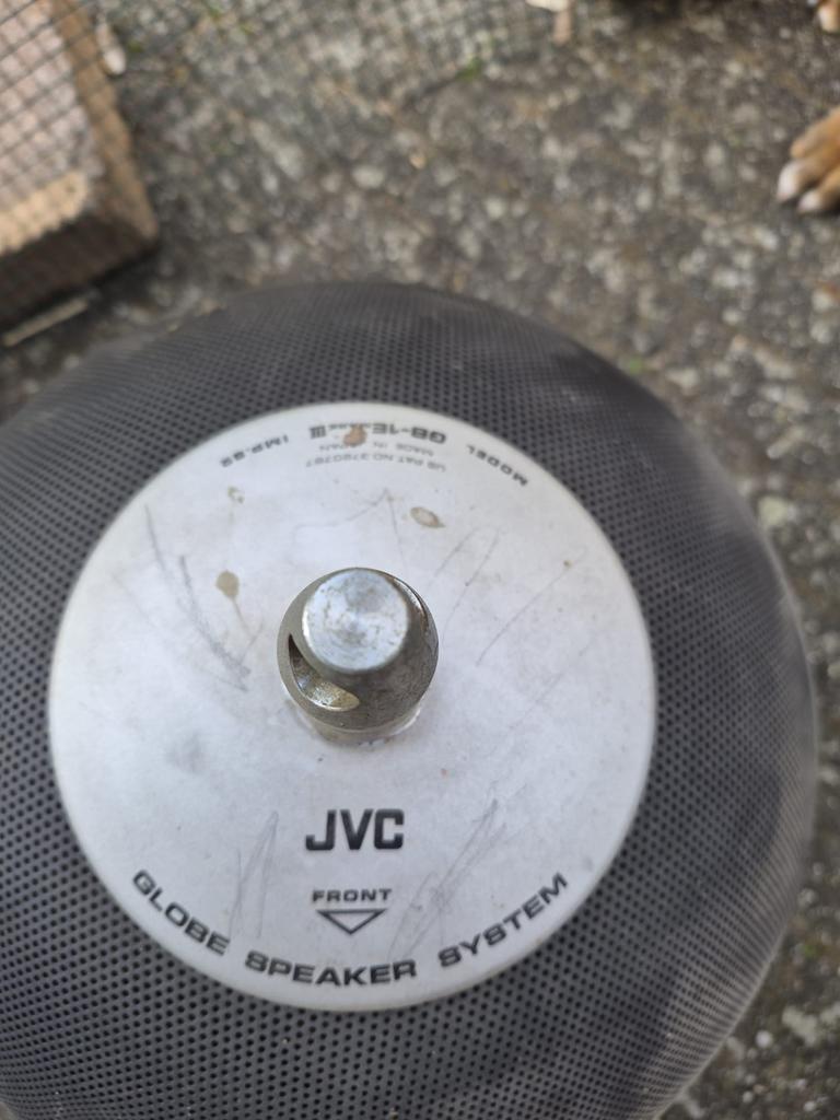 Vintage JVC Globe Speaker GB-1E – retro design bol speaker, Audio, Tv en Foto, Luidsprekers, Gebruikt, JVC, Ophalen of Verzenden