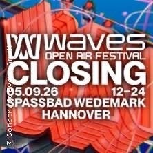Waves open air festival closing - Hannover, Tickets en Kaartjes, Evenementen en Festivals, Twee personen