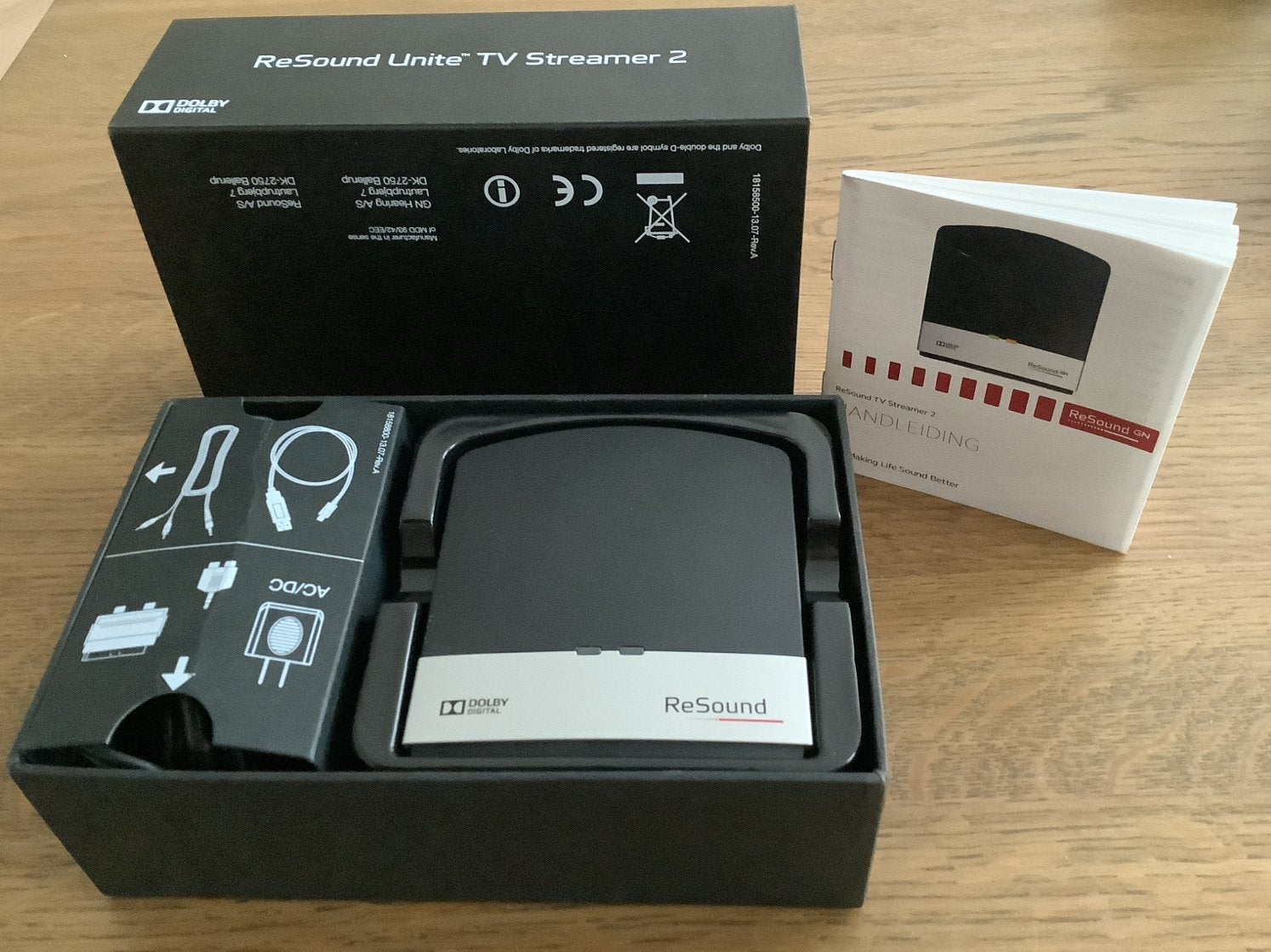 ReSound Unite TV Streamer 2 - Voor hoortoestellen, Ophalen of Verzenden, Zo goed als nieuw