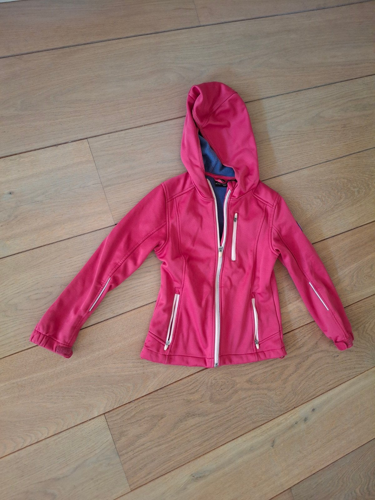 Active Touch Kids Softshell Jas Maat 134, Kinderen en Baby's, Kinderkleding | Maat 134, Gebruikt, Meisje, Ophalen of Verzenden