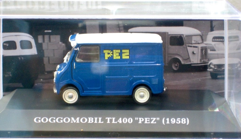 Goggomobil bestel TL400 "PEZ" 1958 Altaya micro cars 1:43, Hobby en Vrije tijd, Modelauto's | 1:43, Ophalen of Verzenden, Nieuw
