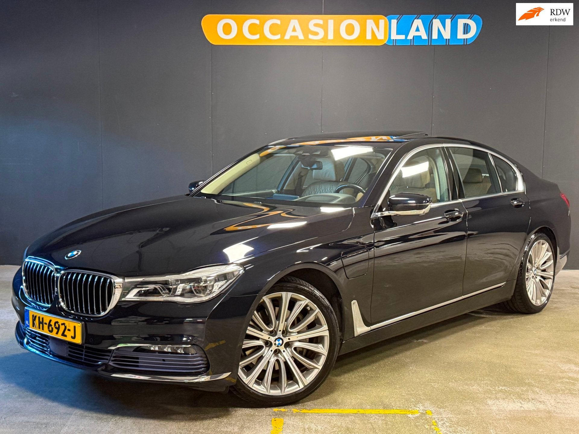 BMW 7-serie 740e iPerformance High Executive|KANTELDAK|360CA, Auto's, BMW, Bedrijf, Te koop, 7-Serie, 360° camera, ABS, Adaptive Cruise Control