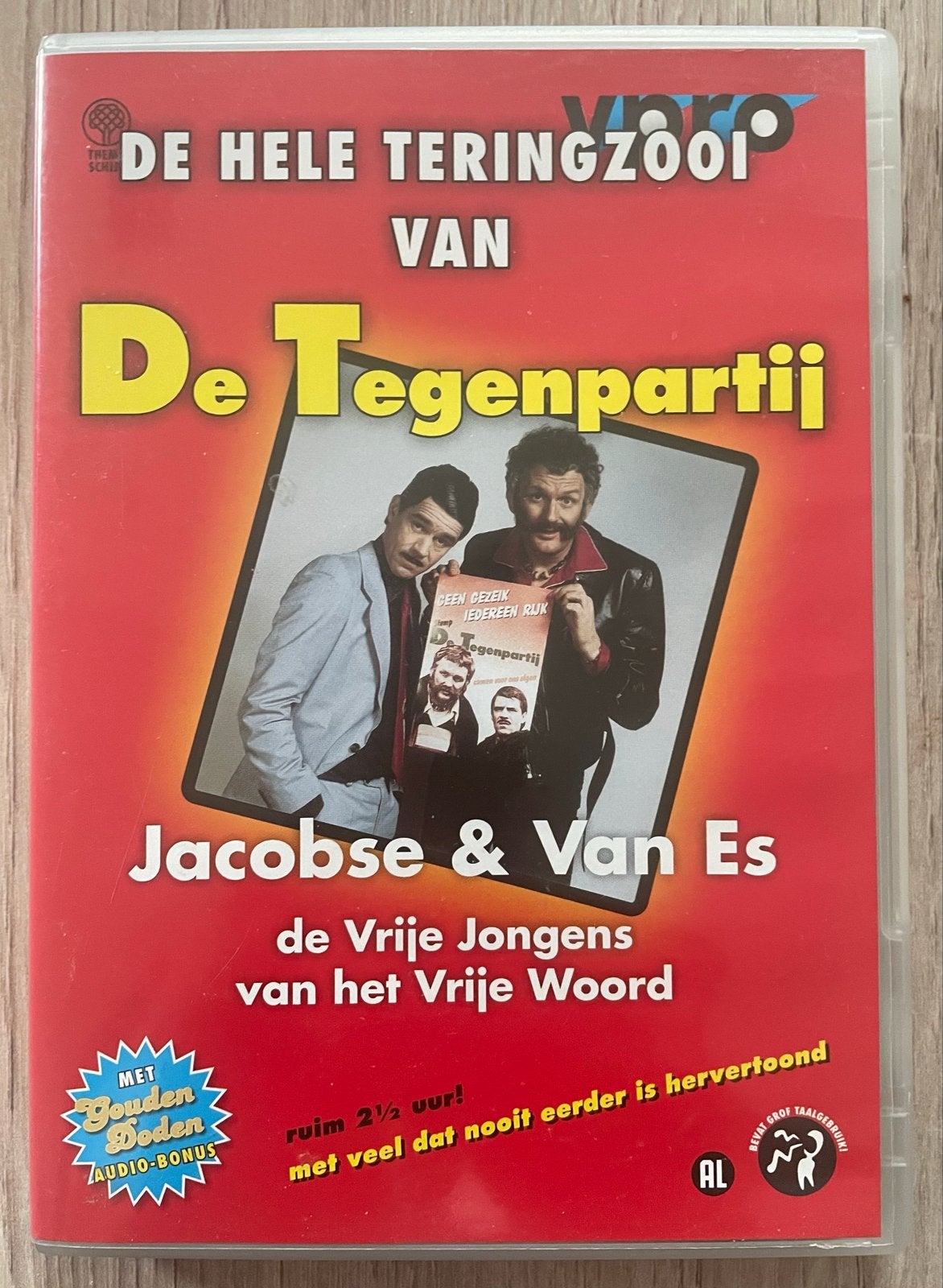 DVD Van Kooten en De Bie De Hele Teringzooi Van Tegenpartij, Cd's en Dvd's, Alle leeftijden, Ophalen of Verzenden, Zo goed als nieuw