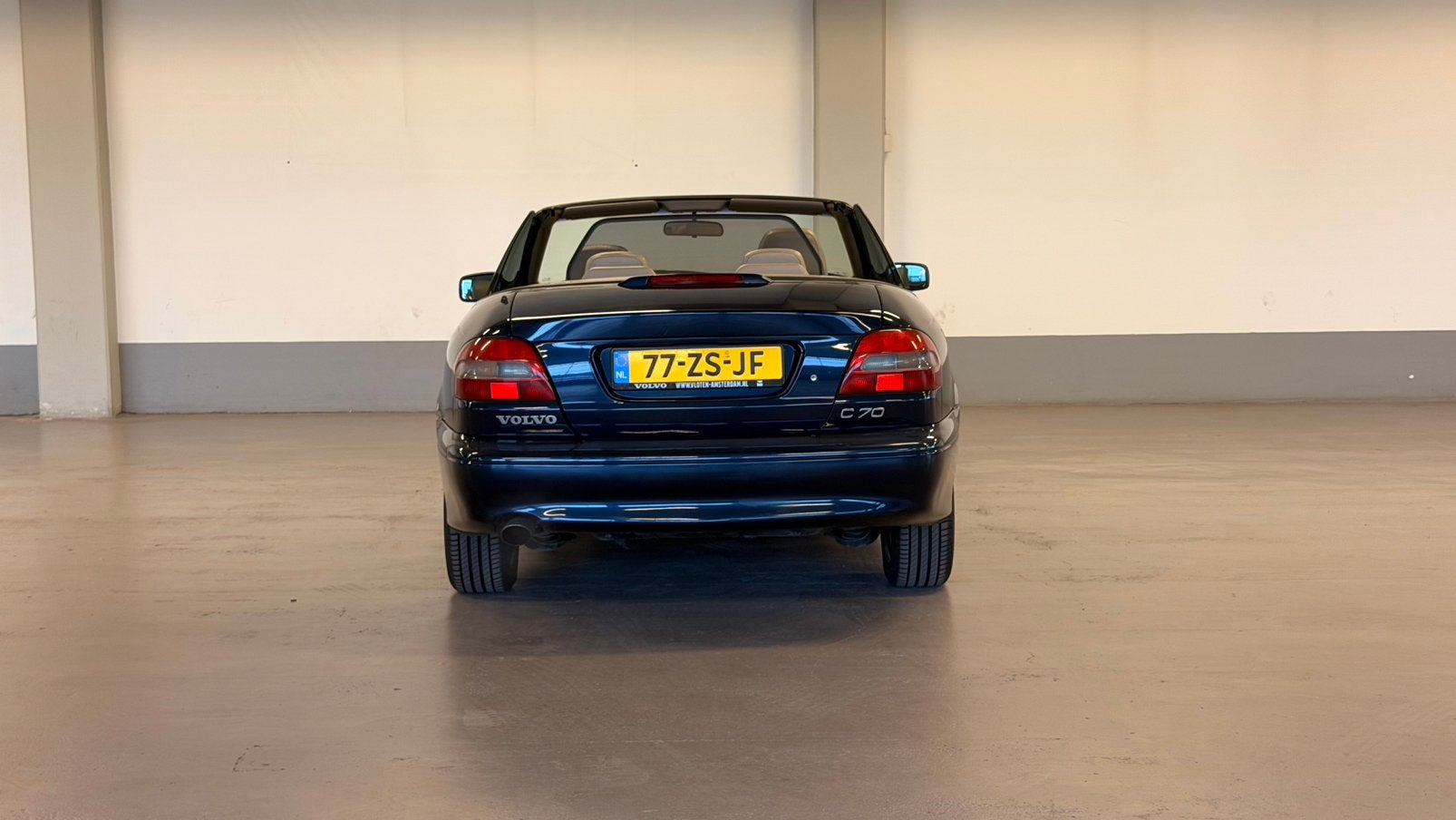 Volvo C70 2.0 T 163PK Cabrio 2000 Blauw (Youngtimer), foto 6
