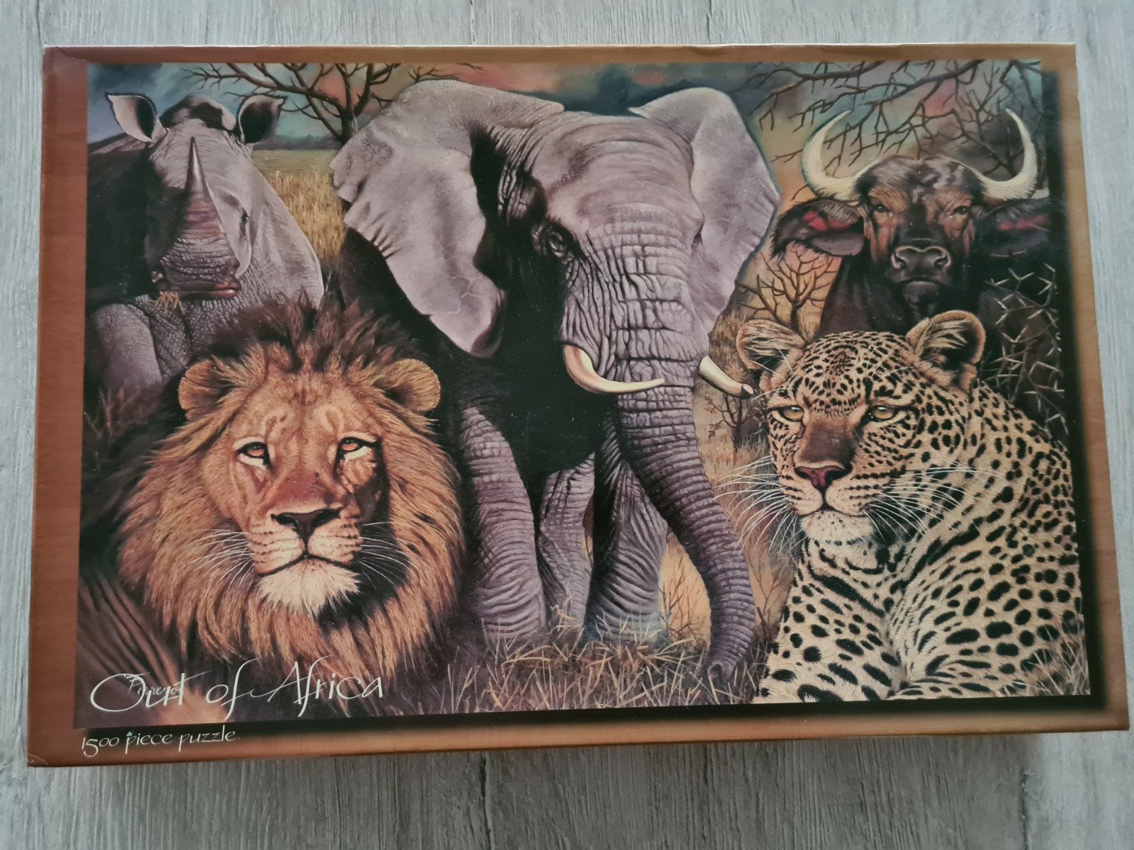 Puzzel Out of Africa, Ophalen of Verzenden, 500 t/m 1500 stukjes, Zo goed als nieuw