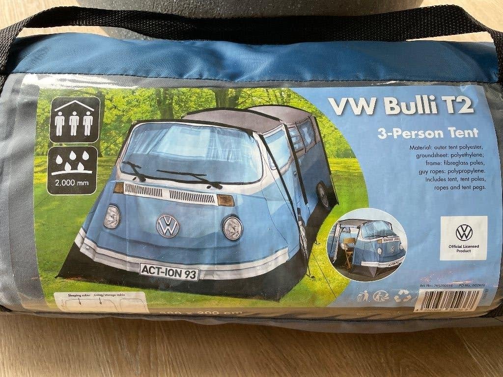VW Bullie T2 festival tent, Ophalen of Verzenden, Zo goed als nieuw, Tot en met 3