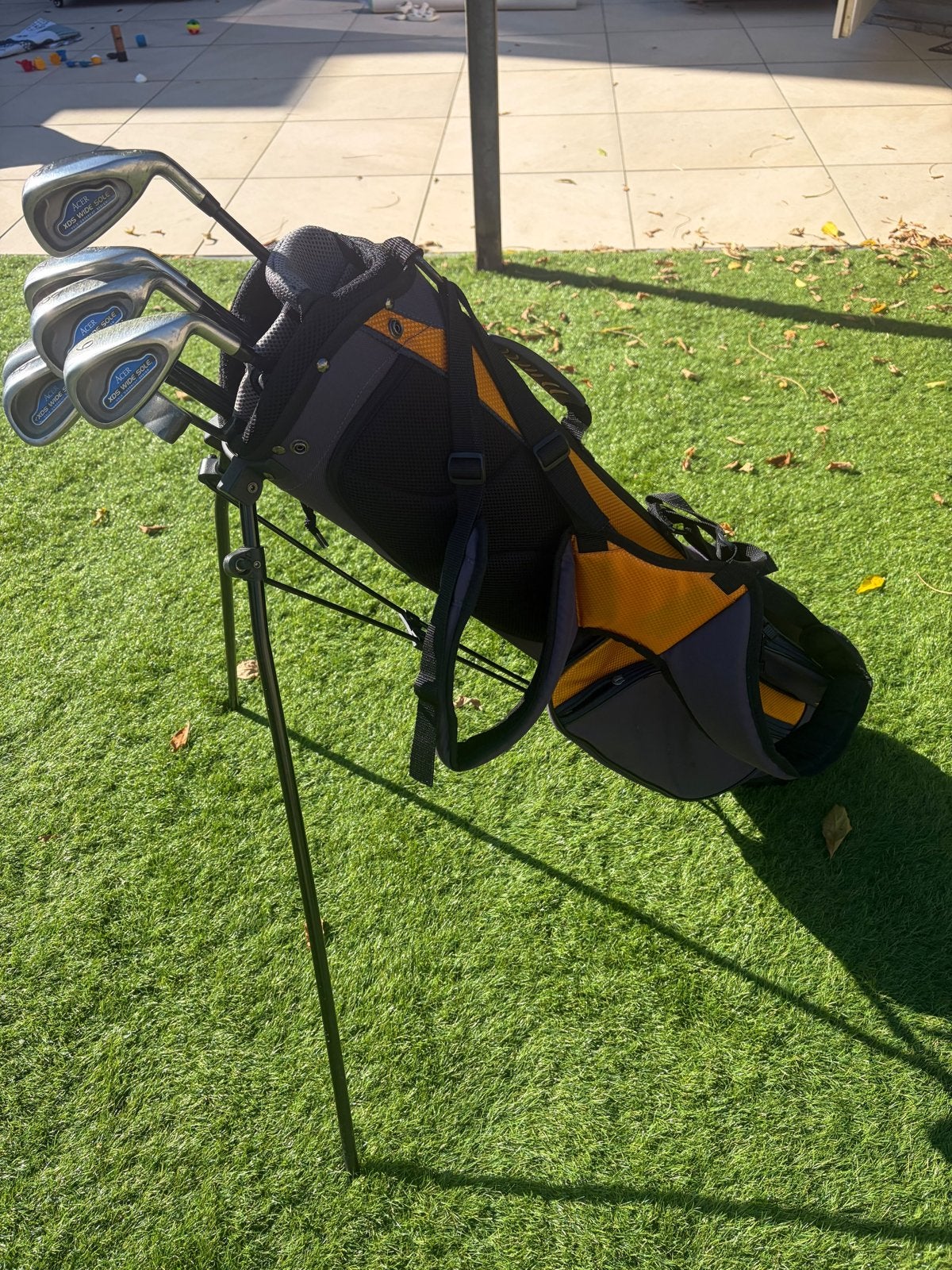 Foto 3 van Golfset voor beginners (ijzers 5-S) - Goede staat