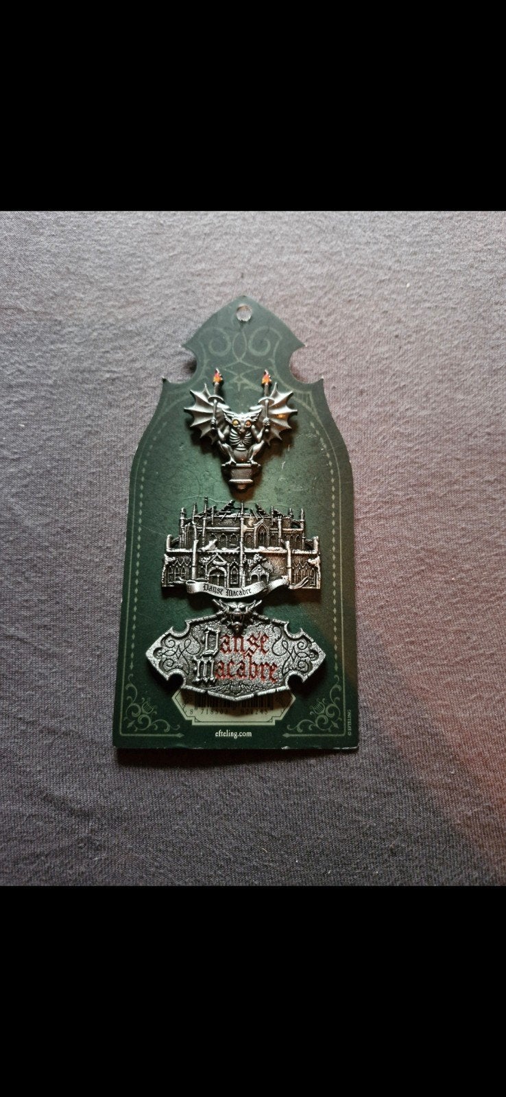 Efteling Danse Macabre Pin Set - Nieuw, Verzenden, Nieuw, Button of Speldje