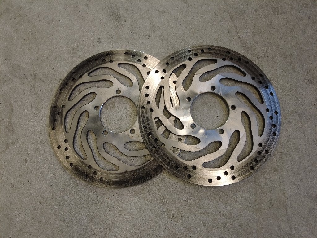 Triumph Bonneville-T100-120     2016-2022 Remschijven voor, Ophalen of Verzenden, Gebruikt