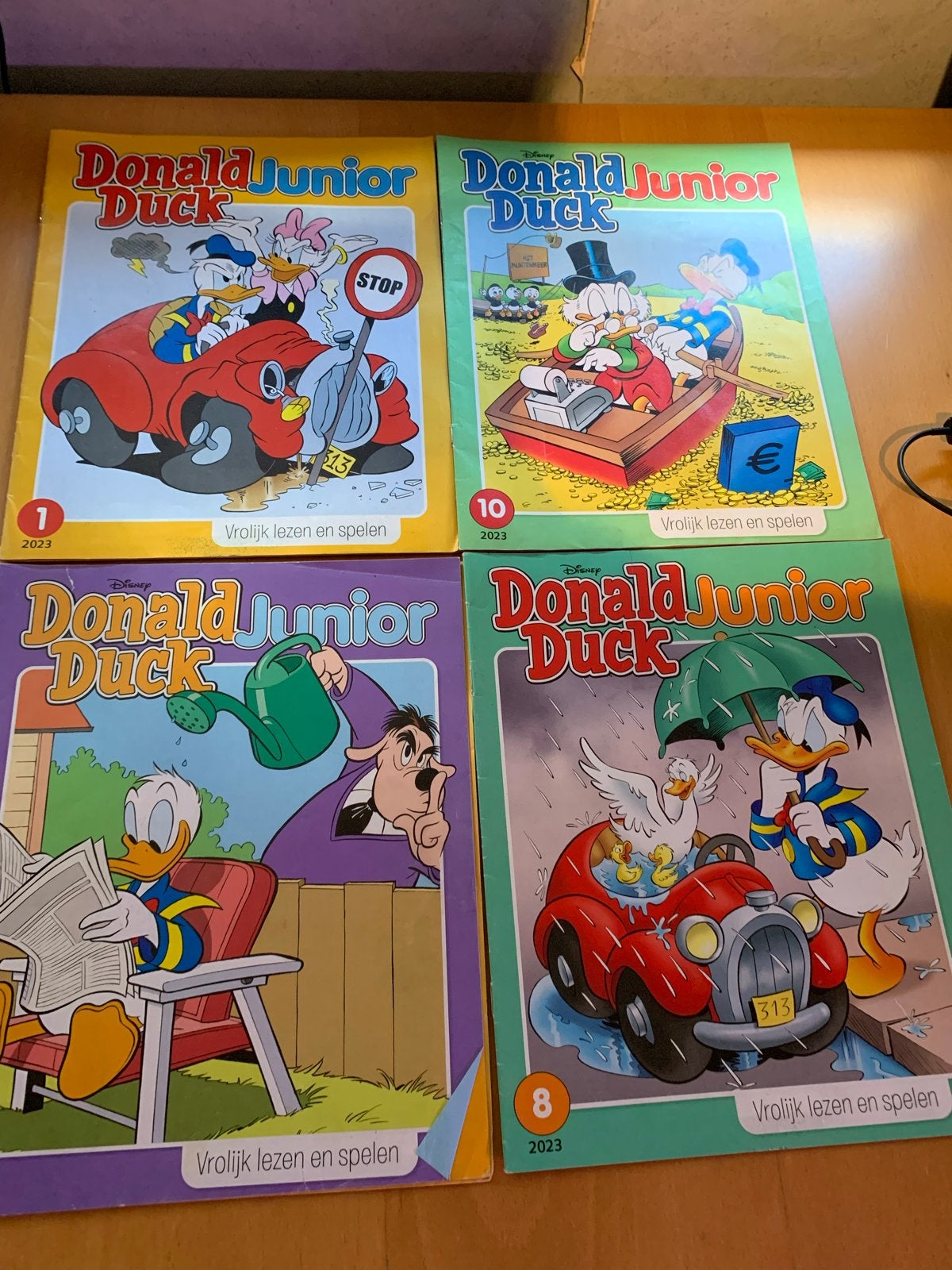 Donald Duck Junior -  2023 (11 nummers), Complete serie of reeks, Ophalen of Verzenden, Zo goed als nieuw