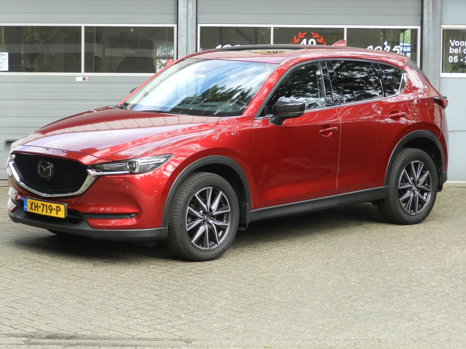 Mazda CX-5 2.5 SkyActiv-G 194 GT-M 4WD Apple Android 360Came, Auto's, Automaat, Dealer onderhouden, Gebruikt, 4 cilinders