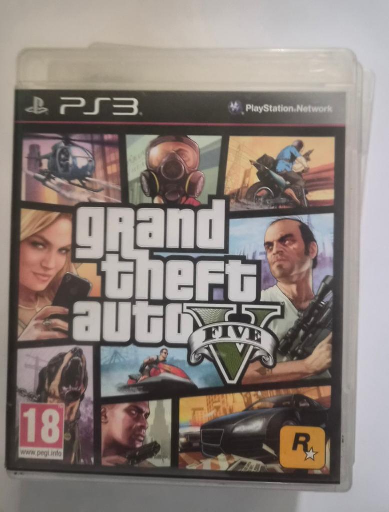 Grand Theft Auto V (GTA 5) PS3 - Actie/Avontuur, Avontuur en Actie, Online, Gebruikt, Vanaf 18 jaar