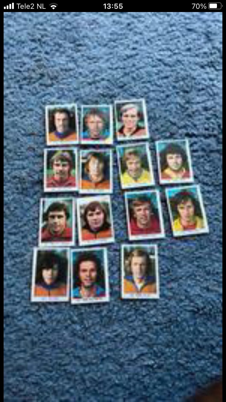 Telstar panini vanderhout 1977-1978, Ophalen of Verzenden, Gebruikt