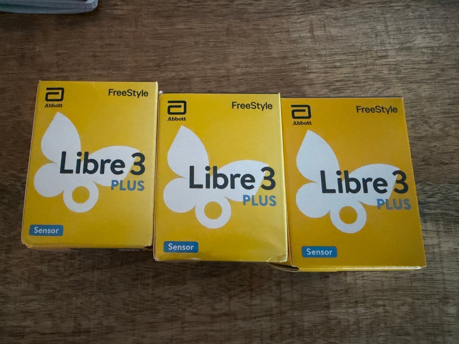 3x freestyle libre 3 plus sensoren, Ophalen of Verzenden, Zo goed als nieuw