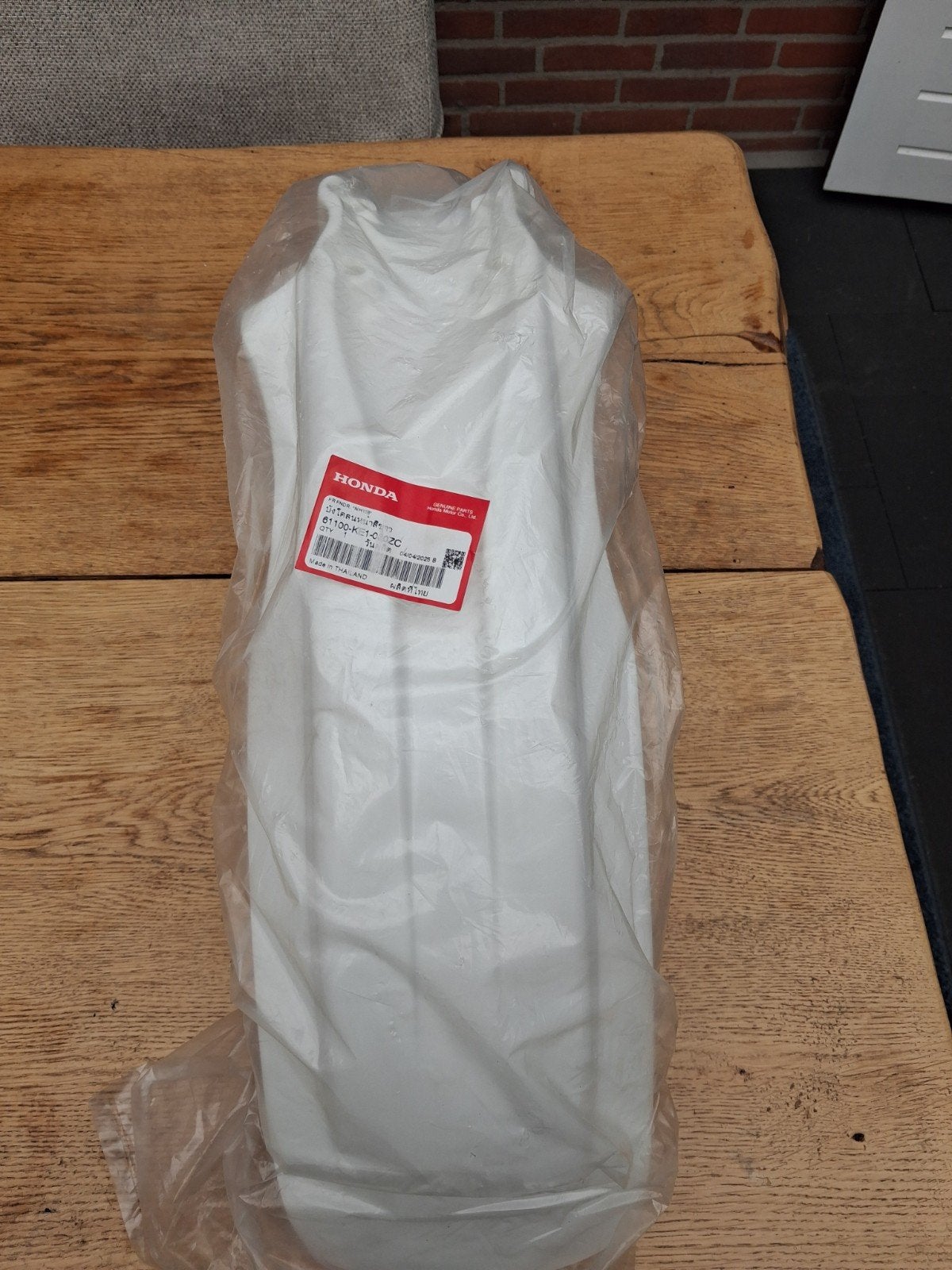 NOS Voorspatbord Wit Honda MTX R2 125 200, Ophalen of Verzenden, Nieuw