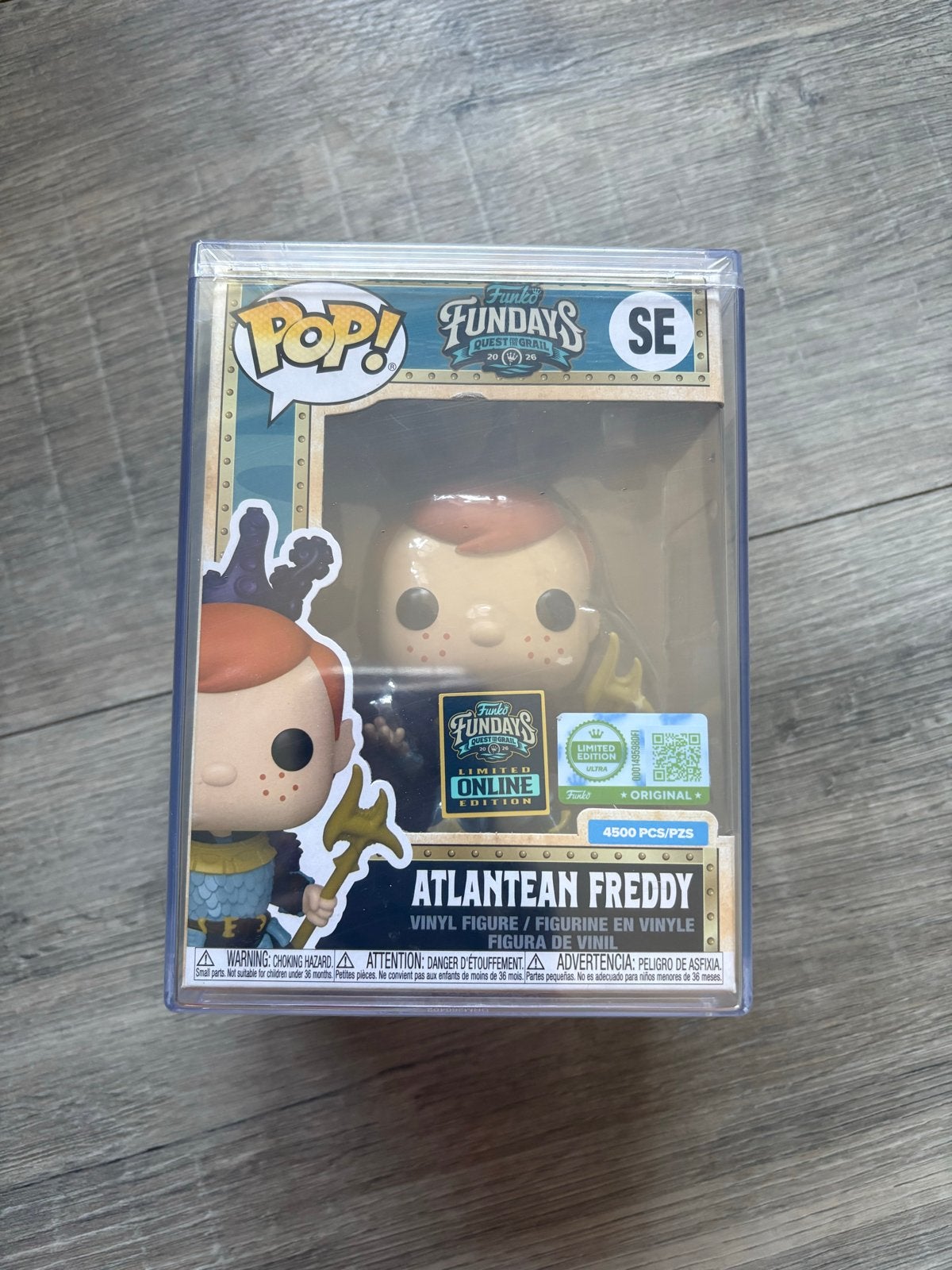 Funko Pop Atlantean Freddy SE - Geseald in Hard Case, Verzenden, Nieuw