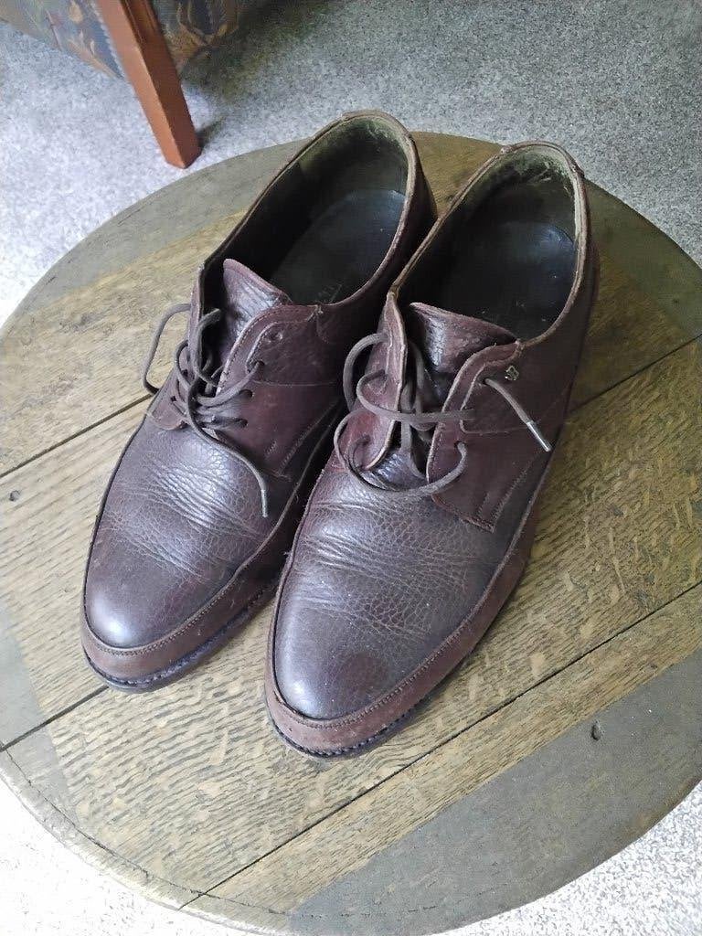 Van bommel heren schoenen maat 8,5, Bruin, Floris van Bommel, Ophalen of Verzenden, Gedragen