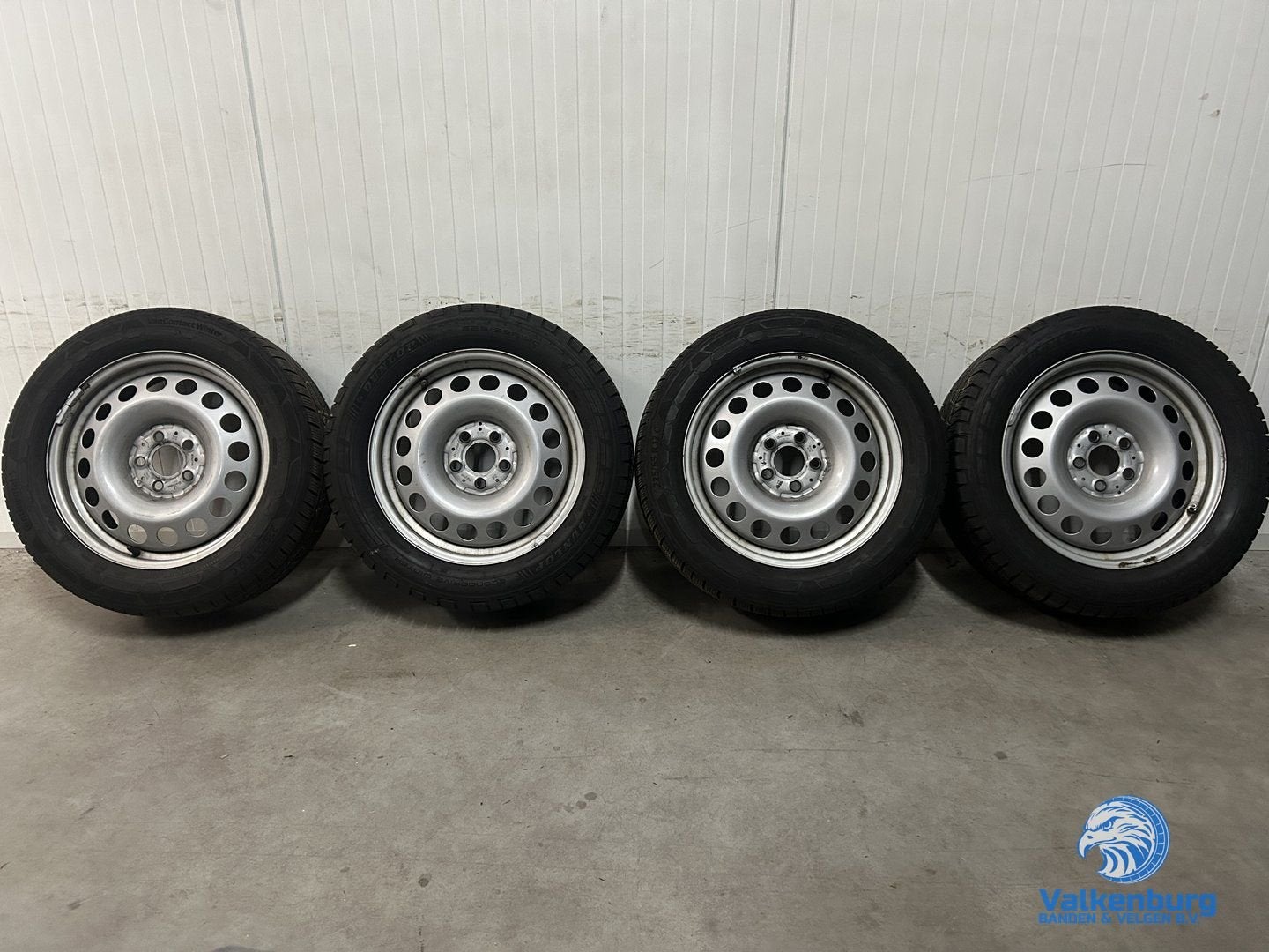 6mm! Originele Mercedes Vito W447 17 inch stalen velgen TPMS, Auto-onderdelen, Banden en Velgen, -, -, Banden en Velgen, 17 inch