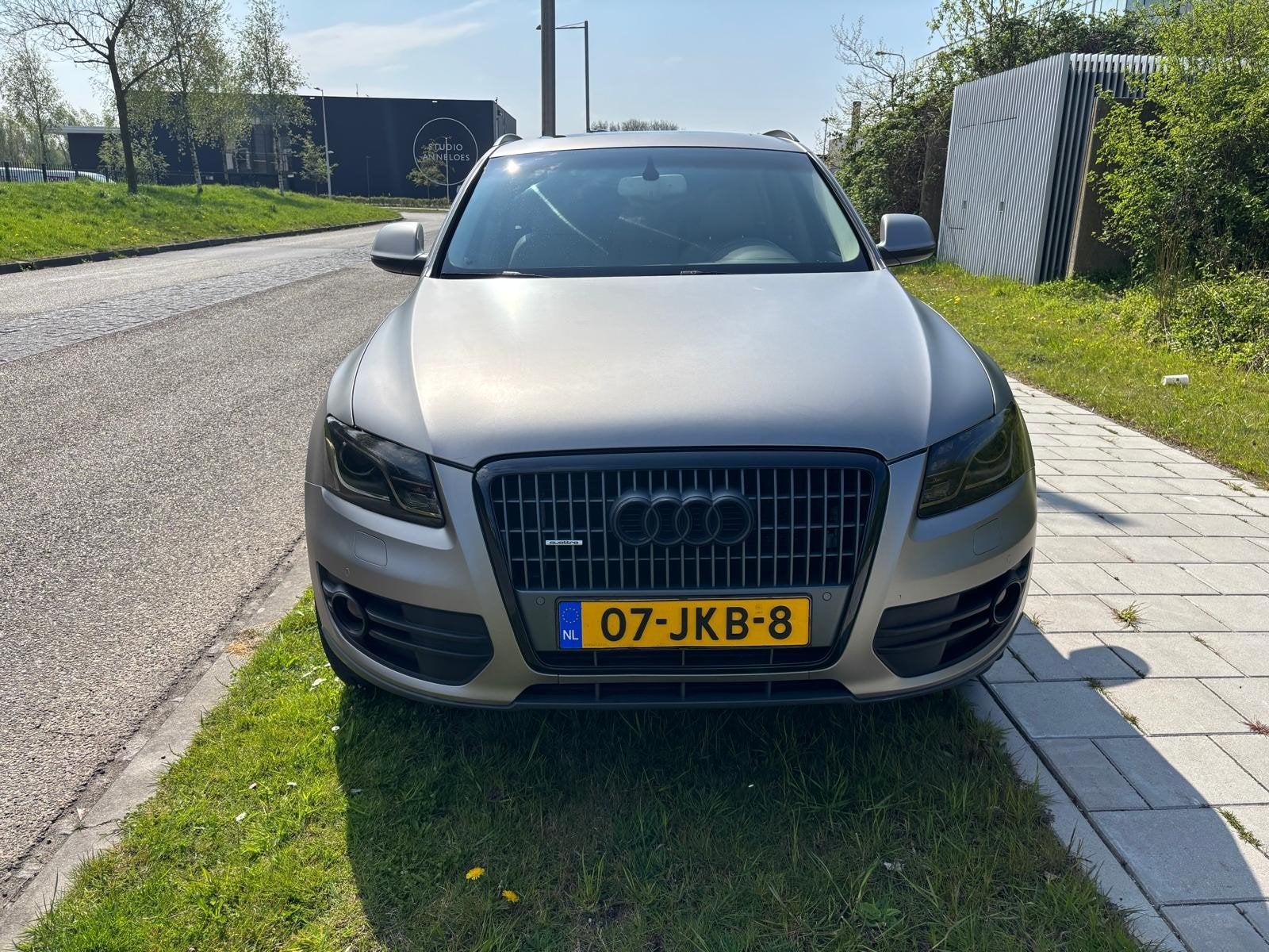 Audi Q5 2.0 Tfsi Quattro S-tronic 2009 Grijs * YOUNG TIMER, Auto's, Audi, Automaat, 1730 kg, 4 cilinders, Origineel Nederlands