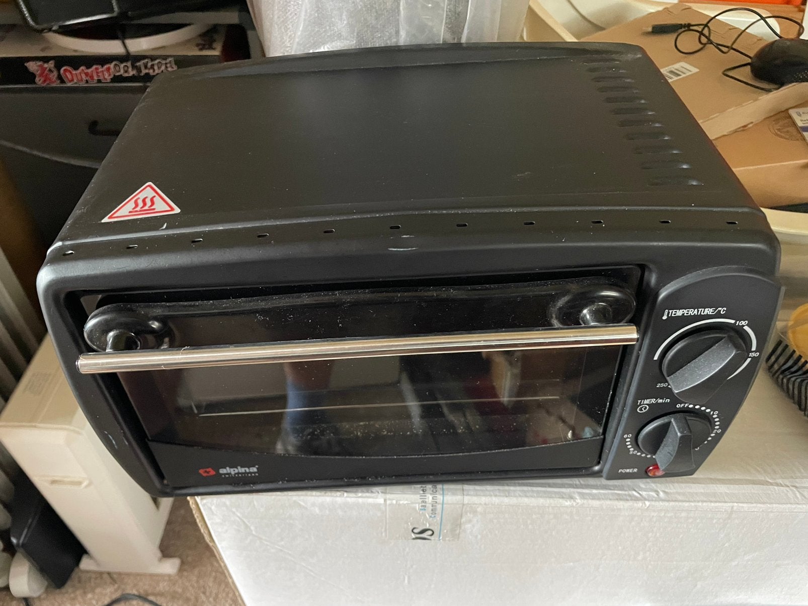 Alpina Mini-oven - Compact en Handig, Witgoed en Apparatuur, Ovens, Minder dan 45 cm, Ophalen of Verzenden, Vrijstaand, Mini-oven