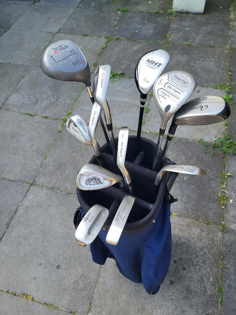 Complete golfset (12 clubs) voor de beginnende golfer, Ophalen, Gebruikt, Set, Overige merken