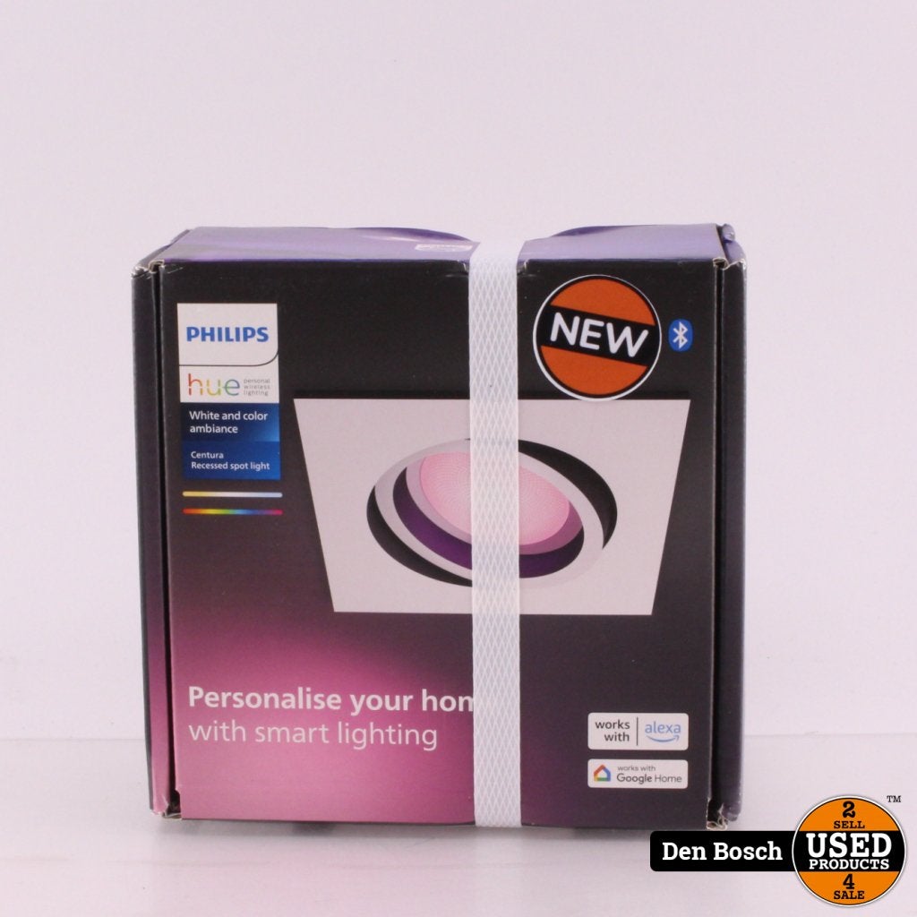 PHILIPS HUE Centura Inbouwspot Vierkant  Wit en Gekleur, Philips, Gebruikt, Support@philips.com, Philips Center
Amstelplein 2
1096 BC Amsterdam
Netherlands