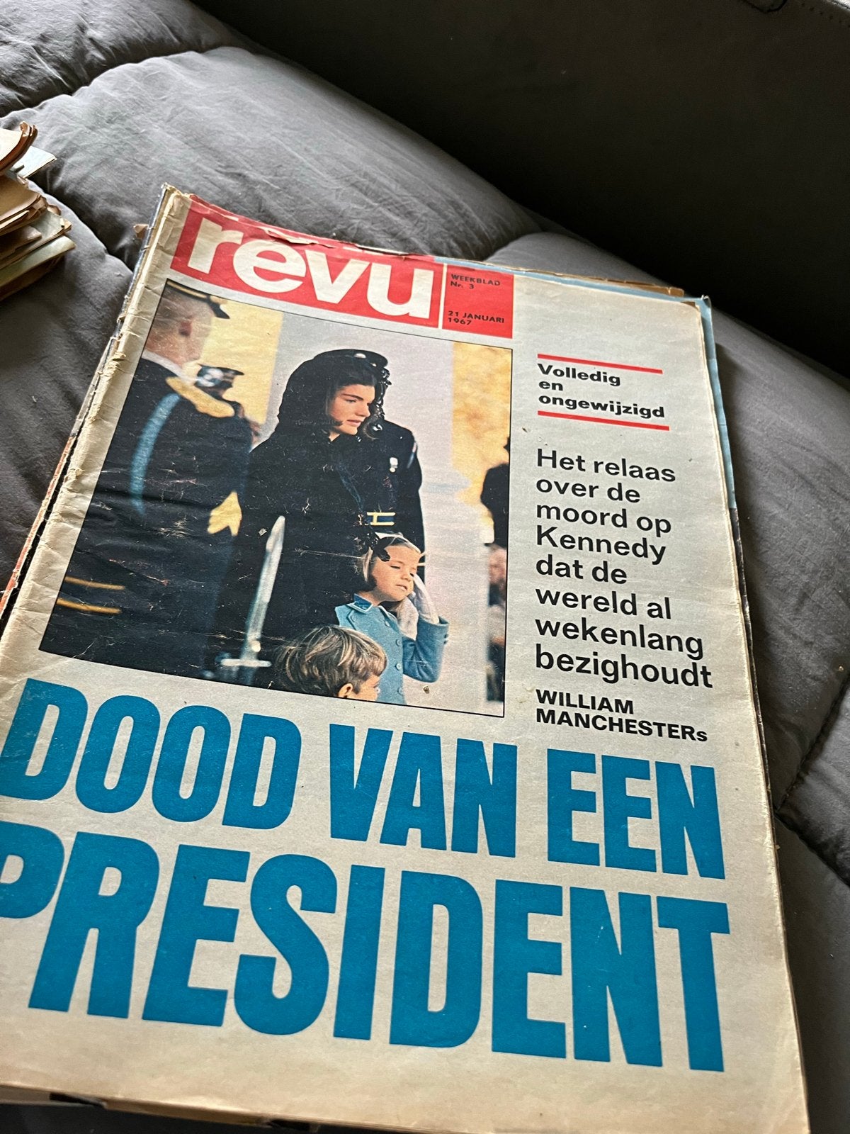 Revu (1967) Kennedy moord & Sportief (1949/1950) magazines, Ophalen of Verzenden, Gelezen, Overige typen