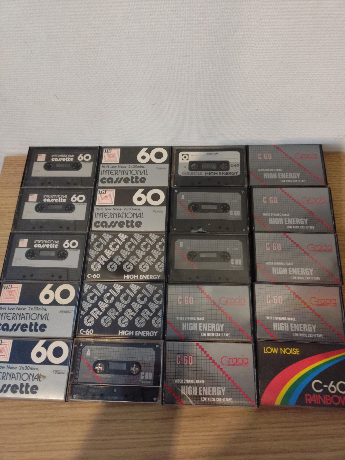 Partij van 20 cassettebandjes 60min, Cd's en Dvd's, Cassettebandjes, Ophalen, Gebruikt, Overige genres