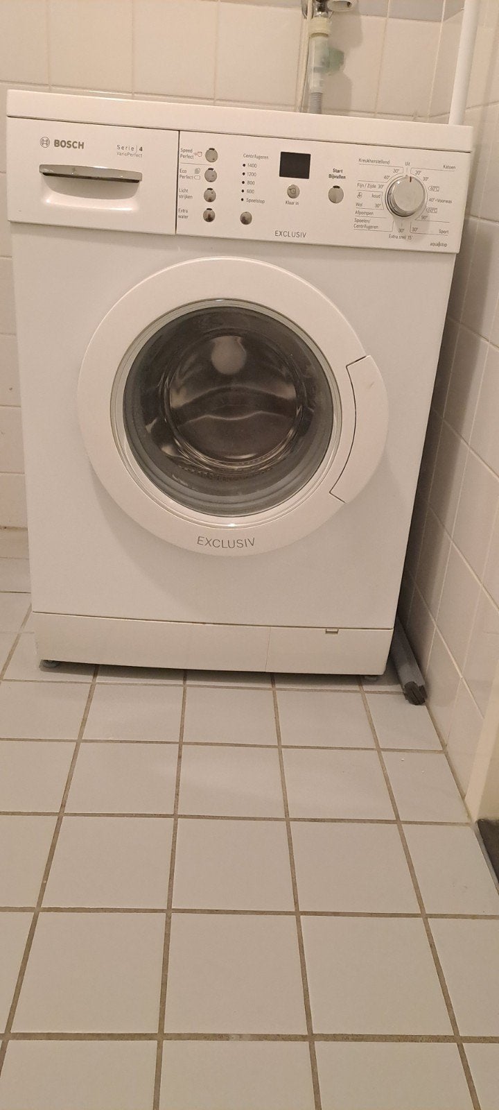 Bosch Serie 4 Exclusiv Wasmachine - Voorlader, Ophalen, Gebruikt, Voorlader, Kort programma